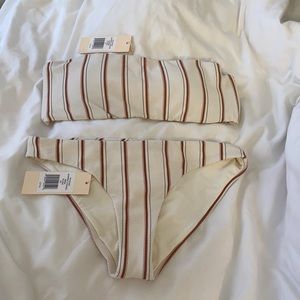 Eberjey summer stripes bikini